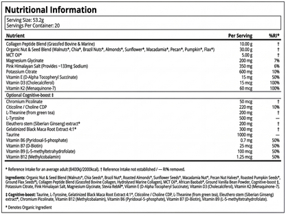 Morning Gut-brain Blend