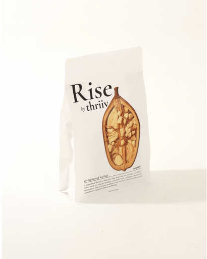 Gut-body-brain blend, high in diverse fibre and collagen